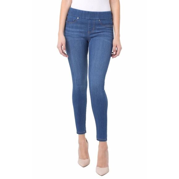 LIVERPOOL LOS ANGELES The Capri Sienna Ankle Pull-on High Performance Denim - Picture 3 of 15
